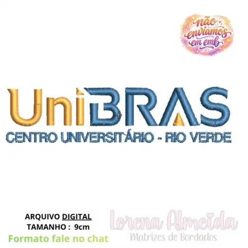 Matriz Bordado Unibras
