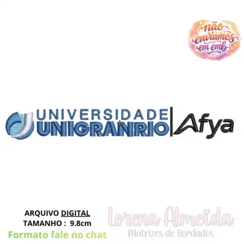 Matriz Bordado Universidade Unigranrio