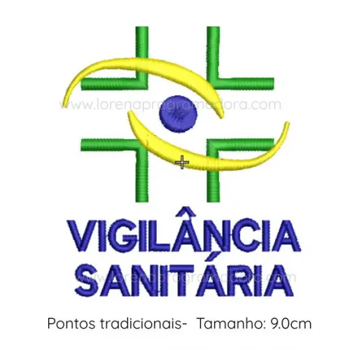 Matriz Bordado Vigilância Sanitária