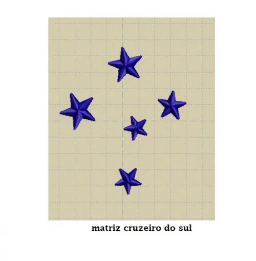 Matriz de Bordado Cruzeiro do Sul