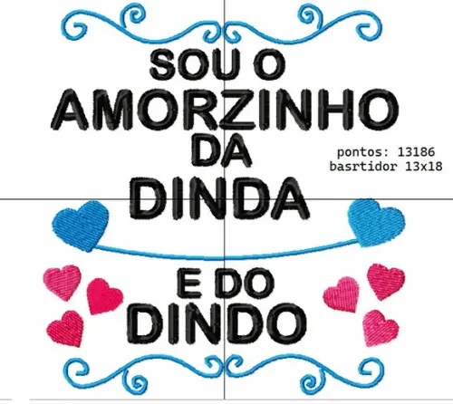 Matriz De Bordado Dinda