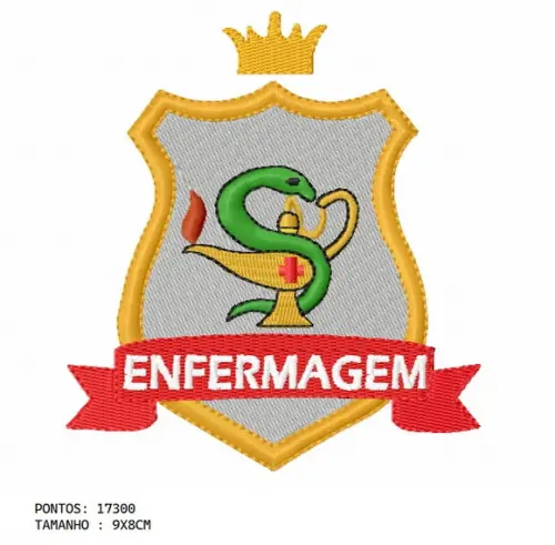Matriz De Bordado Enfermagem