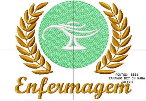 Matriz De Bordado Enfermagem 10