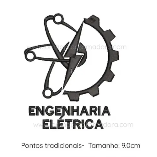Matriz de Bordado Engenharia Elétrica