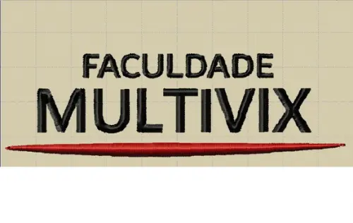 Matriz de Bordado Faculdade Multivix com o Faculdade
