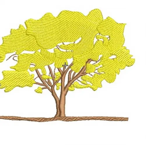 Matriz de Bordado Ipe Amarelo