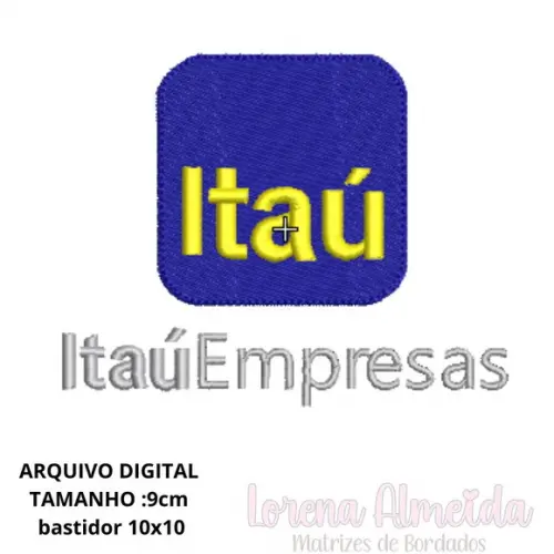 Matriz de Bordado Itau Emprresas