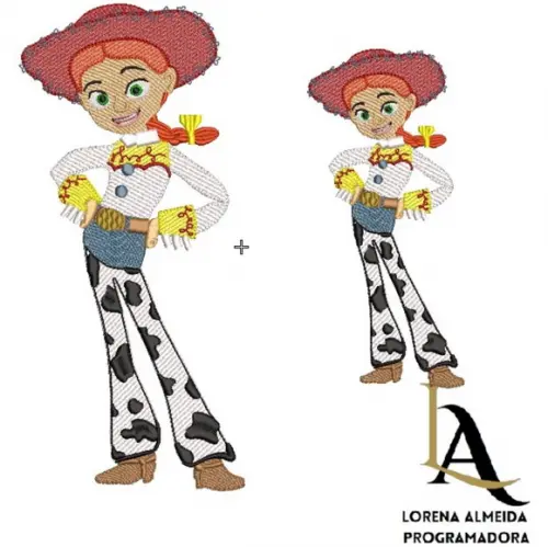 Matriz de Bordado Jessy Toy Story