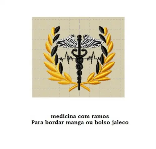 Matriz de Bordado Medicina