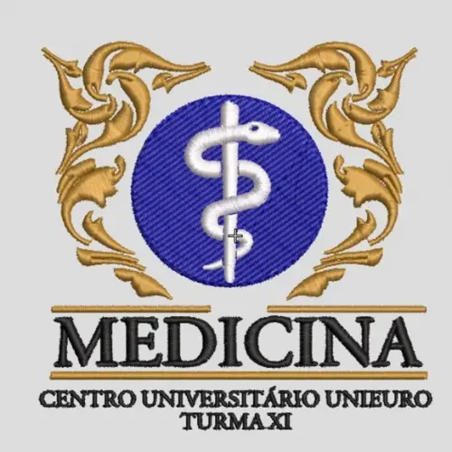 Matriz de Bordado Medicina Unieuro