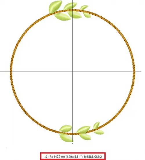 Matriz De Bordado Moldura 01