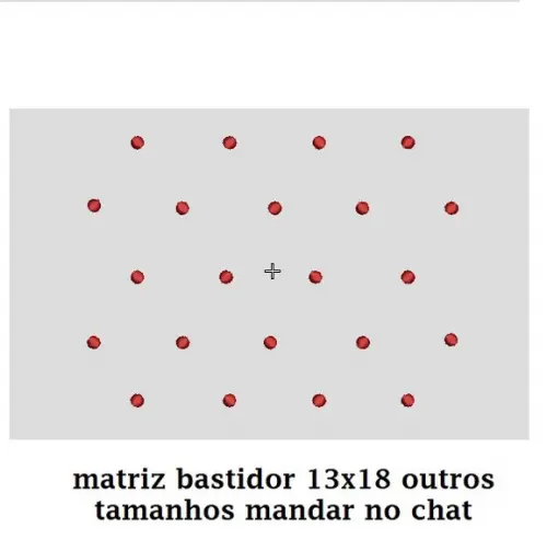 Matriz de Bordado Poá
