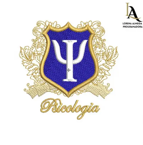 Matriz de Bordado Psicologia