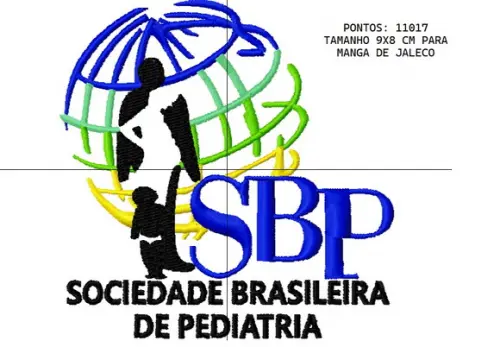 Matriz De Bordado Sociedade Brasileira De Pediatria Sbp
