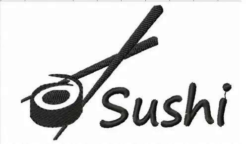 Matriz De Bordado Sushi 02