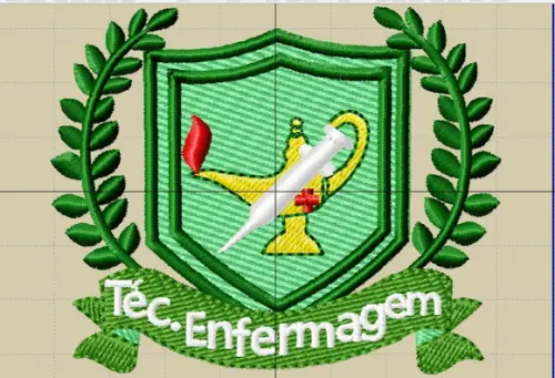 MATRIZ DE BORDADO TÉCNICO EM ENFERMAGEM