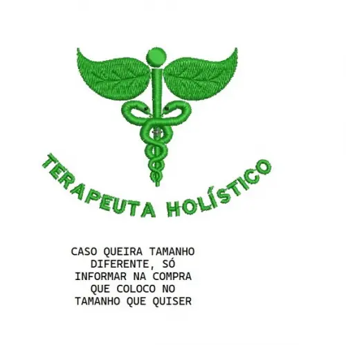 Matriz De Bordado Terapeuta Holistico