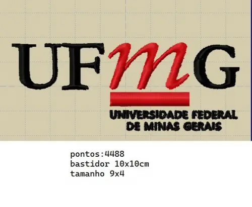 MATRIZ DE BORDADO UFMG