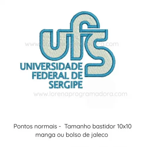 Matriz de Bordado Ufs