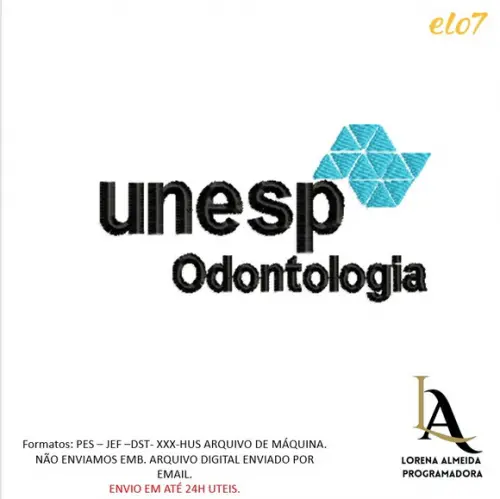 Matriz de Bordado Unesp Odontologia