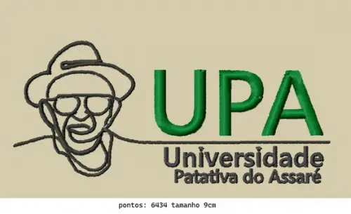 Matriz De Bordado Upa Universidade Patativa Do Assaré