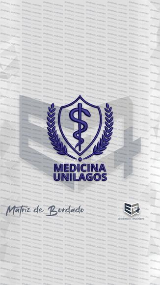 Kit Matrizes de Bordado Medicina Unilagos