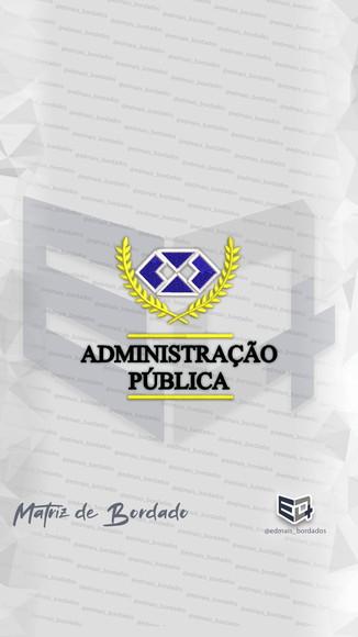 Matriz de Bordado Administração Pública