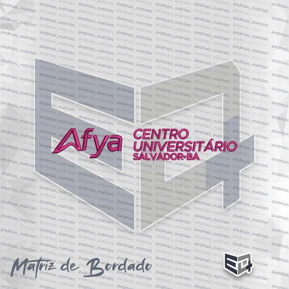 Matriz de Bordado Afya Centro Universitário Salvador Ba