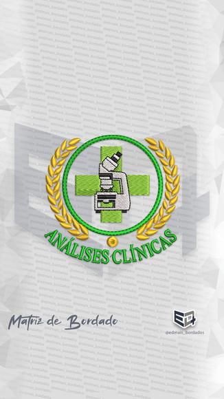 Matriz de Bordado Análises Clinicas