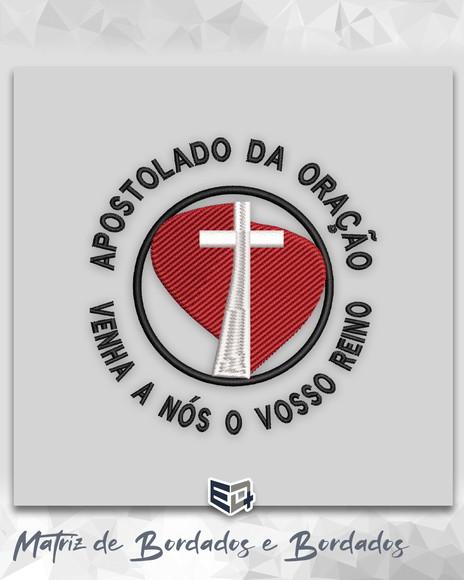 Matriz de Bordado Apostolado da Oração