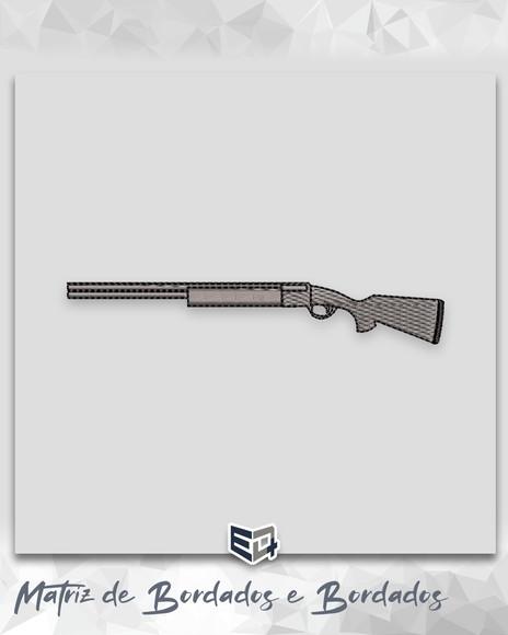 Matriz de Bordado Armas Escopeta 12