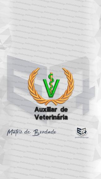 Matriz de Bordado Auxiliar de Veterinário