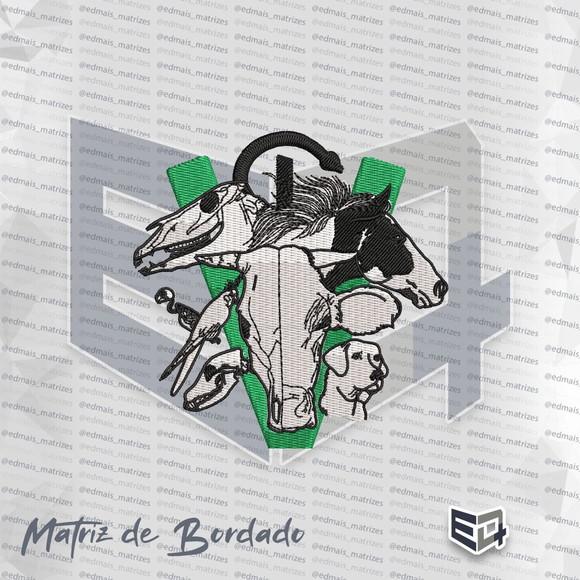 Matriz de Bordado Auxiliar de Veterinário