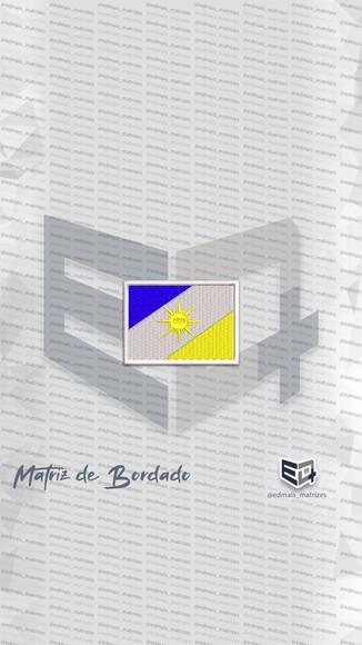 Matriz de Bordado Bandeira Tocantins