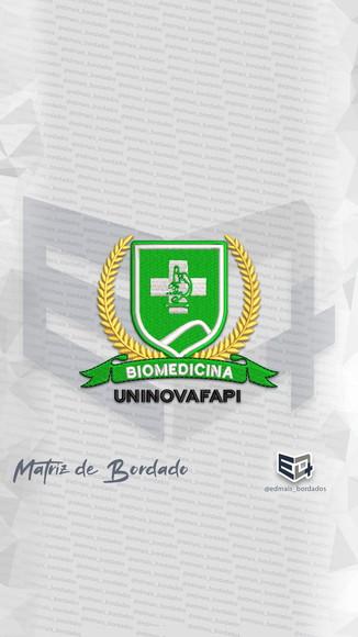 Matriz de Bordado Biomedicina Uninovafapi