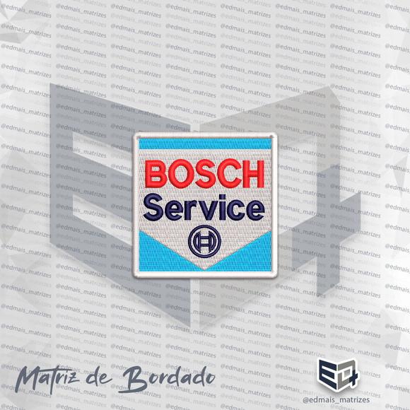 Matriz de Bordado Bosch Car Service Padrão