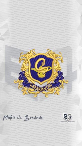 Matriz de Bordado Brasão Enfermagem 3