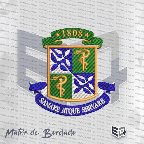 Matriz de Bordado Brasão Medicina Ufba