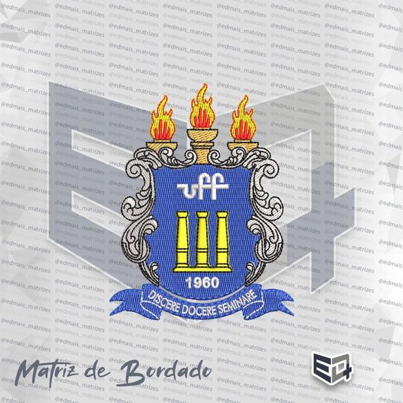 Matriz de Bordado Brasão Uff - Univ. Federal Fluminense