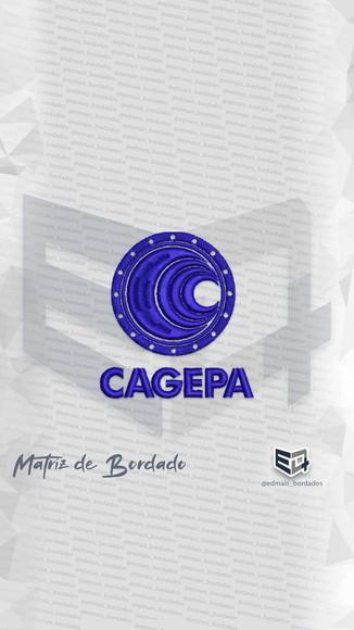 Matriz de Bordado Cagepa Comp. de Aguas e Esgotos da Paraíba