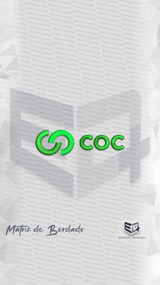 Matriz de Bordado Coc Rede de Ensino Logo