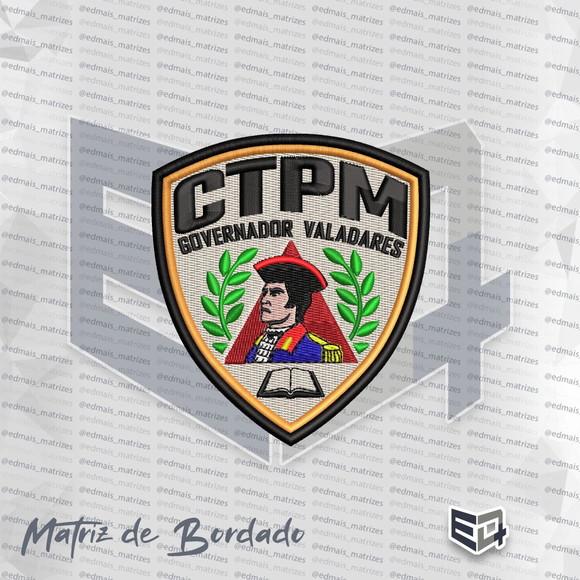 Matriz de Bordado Colégio Tiradentes - Governador Valadares