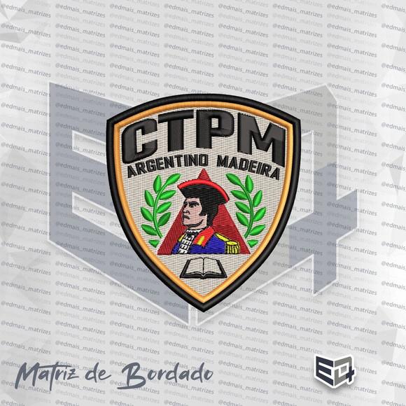 Matriz de Bordado Colégio Tiradentes - Argentino Madeira