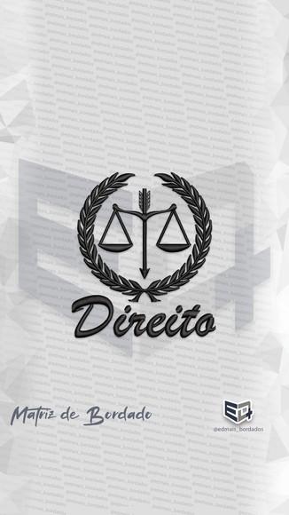 Matriz de Bordado Emblema Simbolo Direito 5