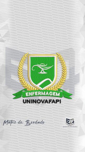 Matriz de Bordado Enfermagem Uninovafapi Alfa