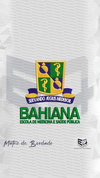 Matriz de Bordado Escola de Medicina e Saúde Pública Bahiana