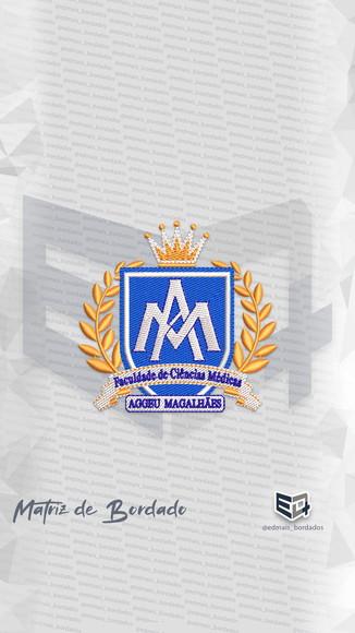 Matriz de Bordado Faculdade de C. Médicas Aggeu Magalhães