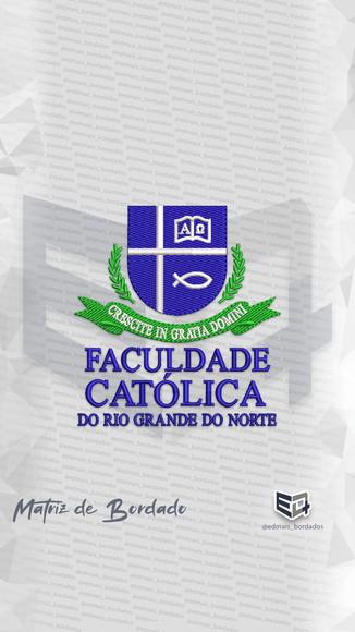 Matriz de Bordado Faculdade Católica do Rio Grande do Norte