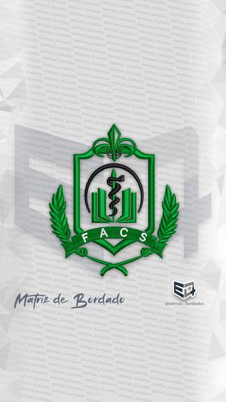 Matriz de Bordado Faculdade de Ciências da Saúde - Facs