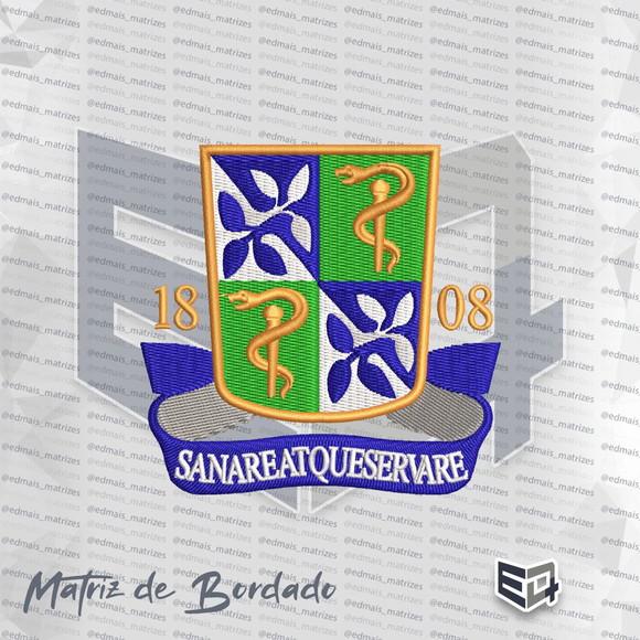 Matriz de Bordado Faculdade de Medicina da Bahia Fameb Ufba